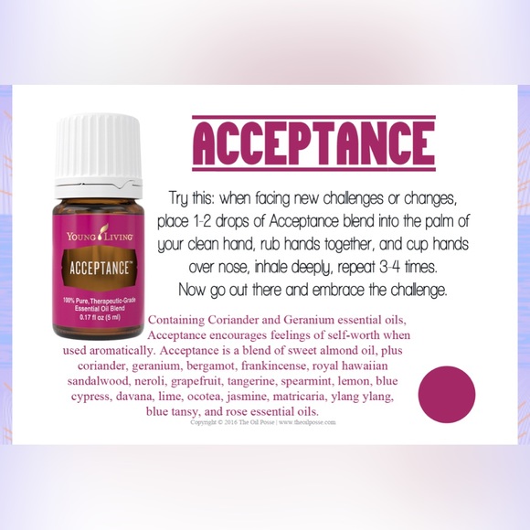 Young Living | Essential Oil Acceptance 5ml - Picture 2 of 2